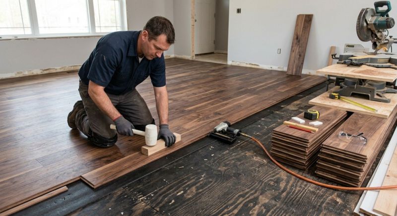 Our team working on Flooring Service projects in Walton County, GA