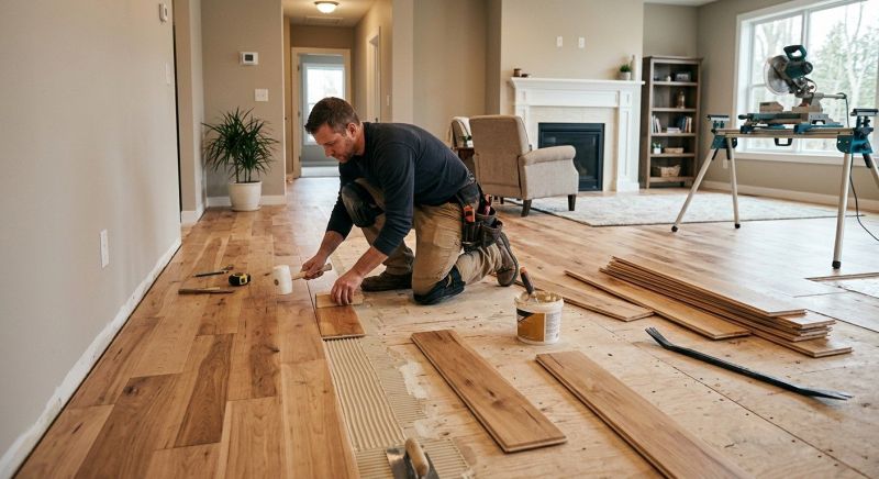 Engineered Wood Installation in Walton County, GA