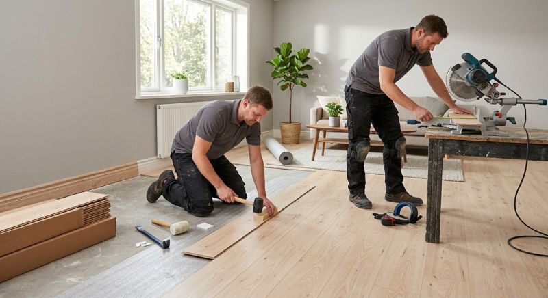 Laminate Floor Installation in Duluth, GA