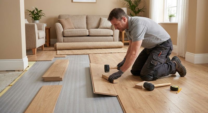 Laminate Floor Installation in Mansfield, GA