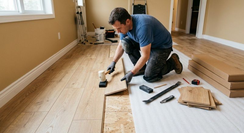 Laminate Floor Remodeling in Walton County, GA