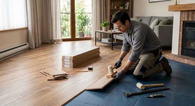 Laminate Floor Replacement in Covington, GA
