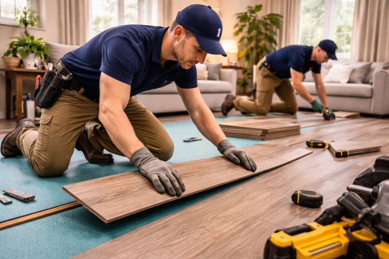 Laminate Floor Replacement in Walton County, GA