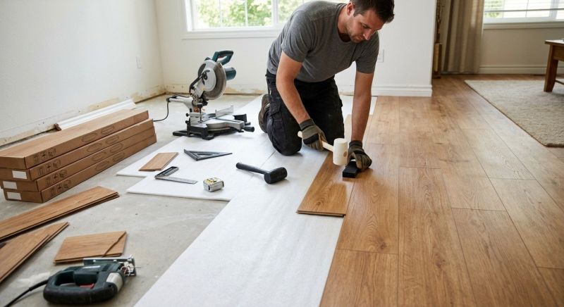 Laminate Floor Replacement in Walton County, GA