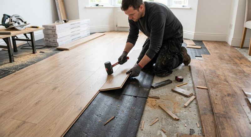 Laminate Floor Replacement in Rockdale County, GA