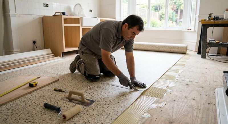 Linoleum Floor Installation in Buford, GA