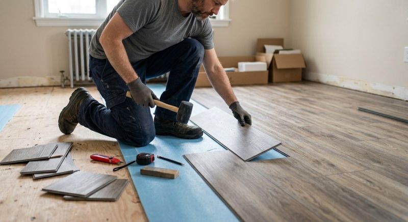Linoleum Floor Installation in Covington, GA