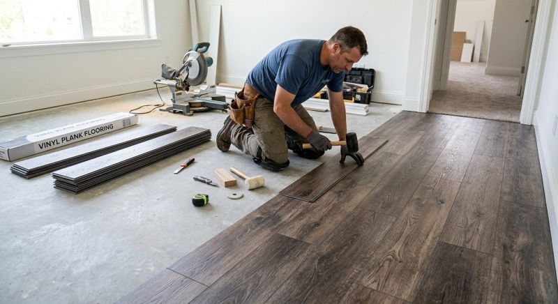Linoleum Floor Installation in Winder, GA