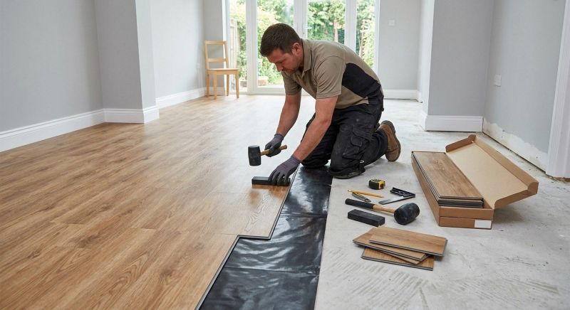 Luxury Vinyl Tile Installation in Braselton, GA