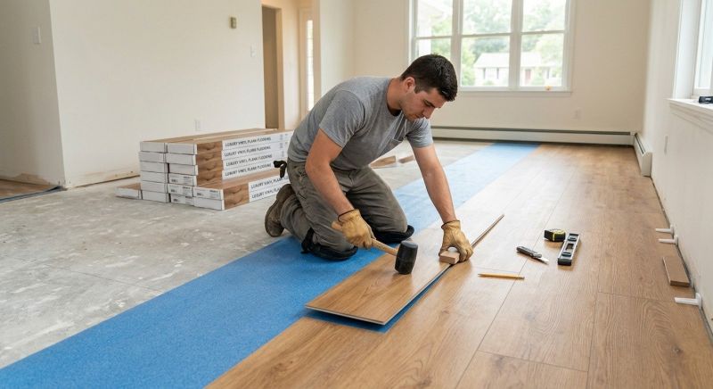 Luxury Vinyl Tile Installation in Norcross, GA