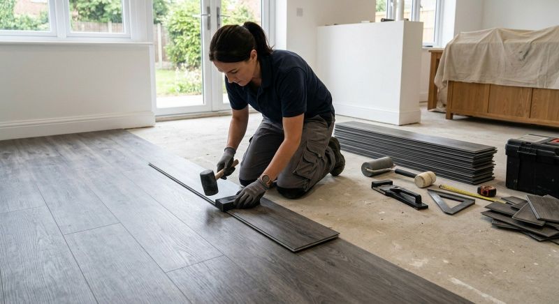 Lvt Flooring Installation in Bethlehem, GA
