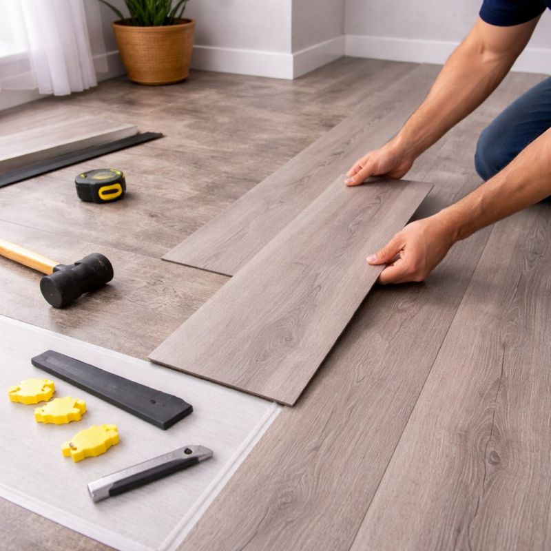 Lvt Flooring Installation in Braselton, GA