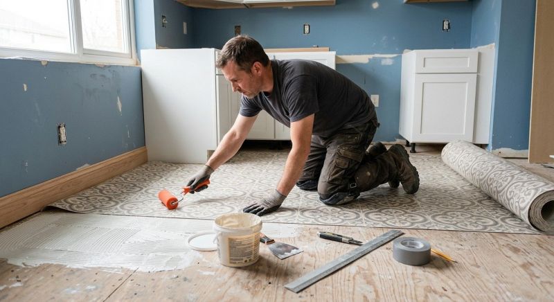 Sheet Flooring Installation in Walton County, GA
