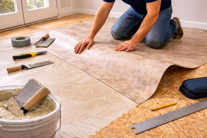 Sheet Flooring Installation in Lilburn, GA
