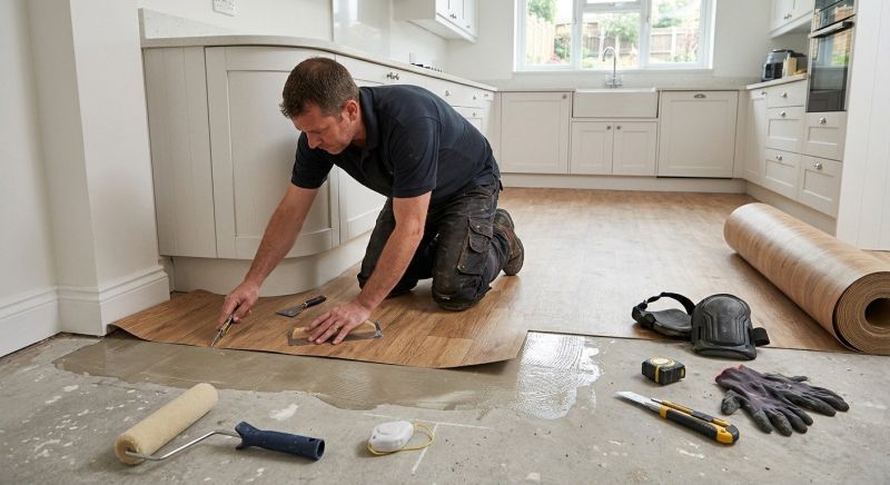 Sheet Linoleum Installation in Norcross, GA