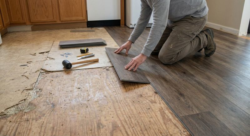 Vinyl Flooring Installation in Buford, GA