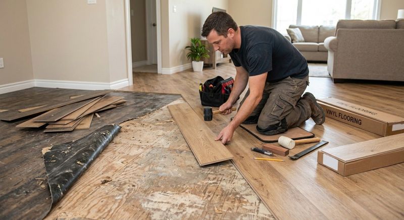 Vinyl Flooring Installation in Duluth, GA