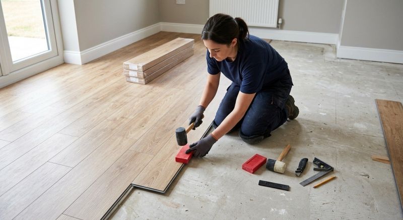 Vinyl Plank Floor Installation in Walton County, GA