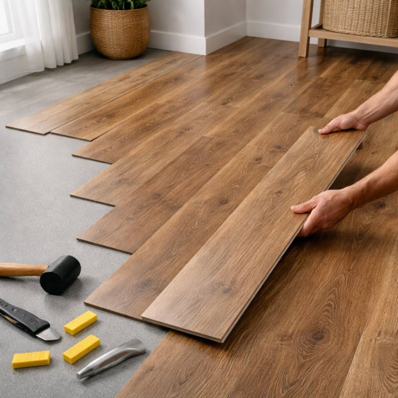 Vinyl Plank Floor Installation in Walton County, GA
