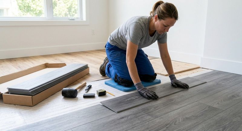 Vinyl Tile Installation in Walton County, GA